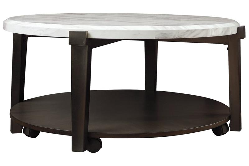 Janilly Round Cocktail Table