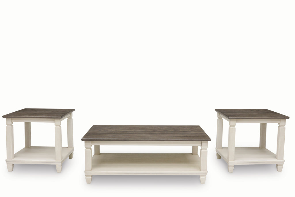 Dovenfordt Occasional Table Set (3/CN) - Antique Gray