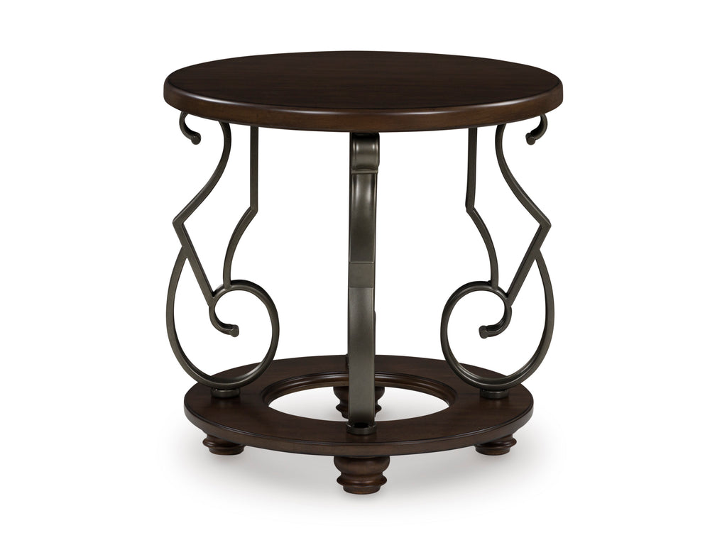 Frallyn Round End Table