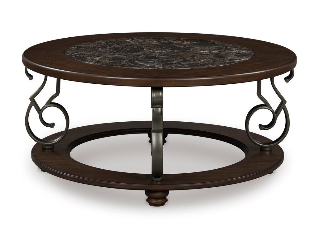 Frallyn Round Cocktail Table
