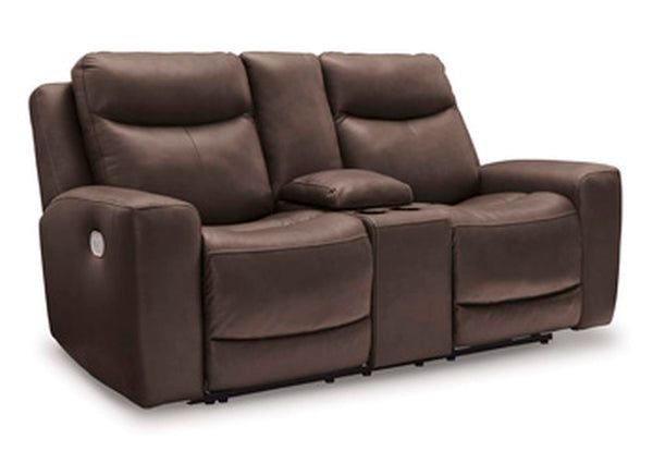 Mindanao Power Reclining Loveseat With Console