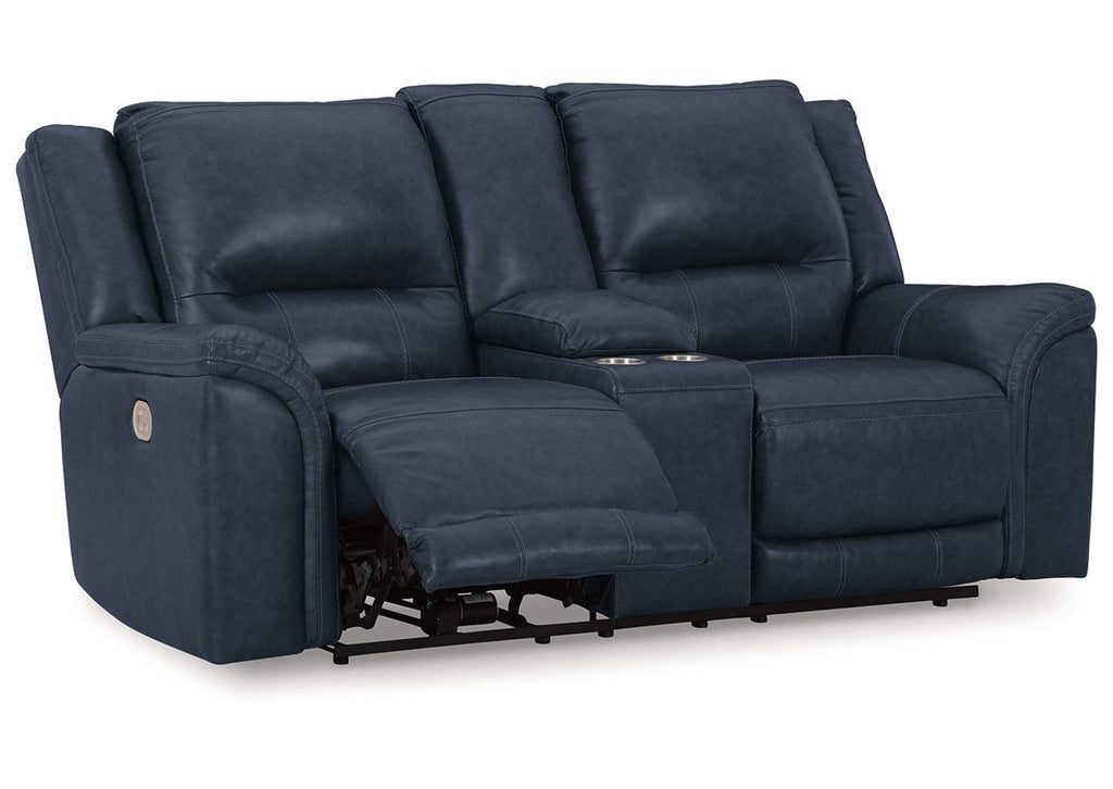 Trasimeno Power Reclining Loveseat With Console