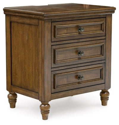 Sturlayne Three Drawer Night Stand