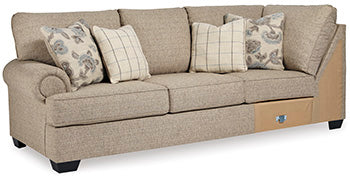 Baceno Left-Arm Facing Sofa with Corner Wedge