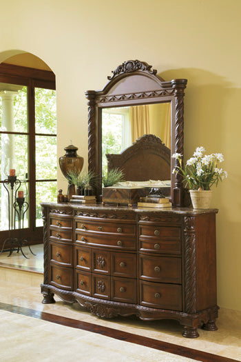 North Shore Dresser and Mirror