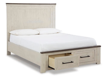 Brewgan Queen Storage Footboard