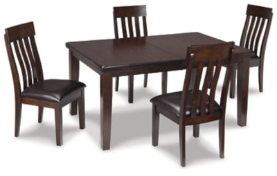 4 chairs and dining table​