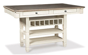 antique white dining table