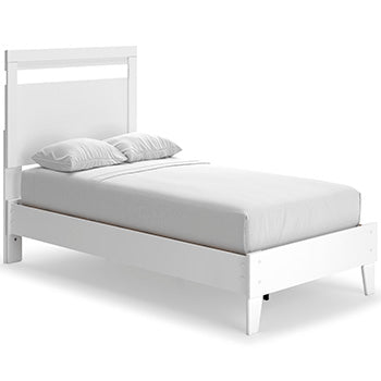 Flannia Twin Panel Bed