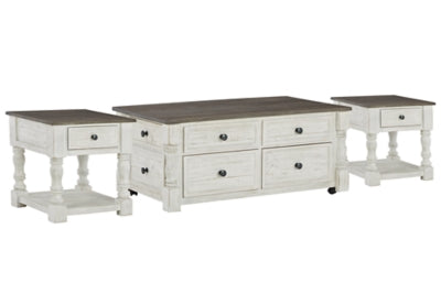 Havalance Lift Top Coffee Table and 2 End Tables